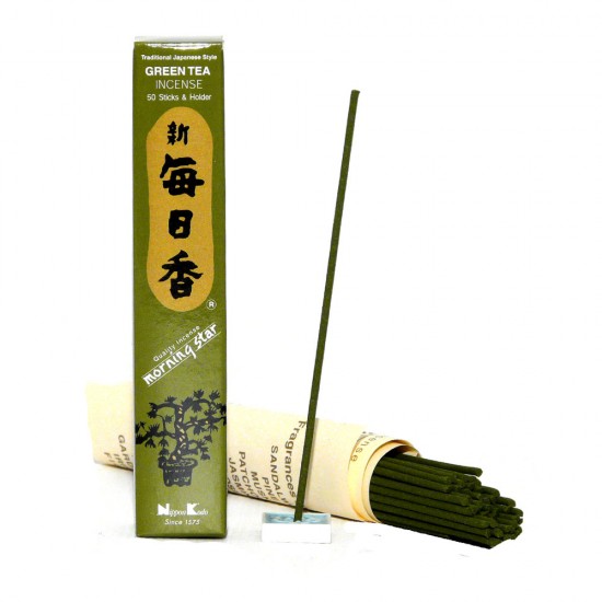 kadzidełka japońskie - naturalny zapach zielonej herbaty