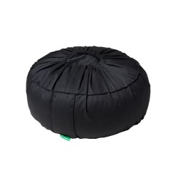 Poduszka zafu z pokrowcem czarna