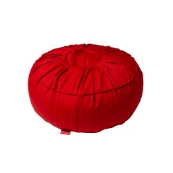 Poduszka zafu z pokrowcem czerwona