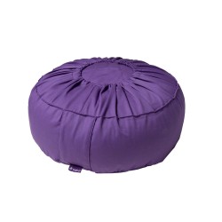 Poduszka zafu z pokrowcem fioletowa