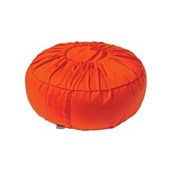 Poduszka zafu z pokrowcem pomarańczowa